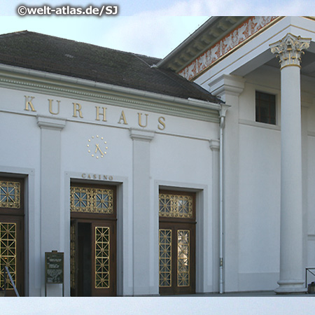 Das Kurhaus Baden-Baden mit Casino, Mittelpunkt und Wahrzeichen der Stadt