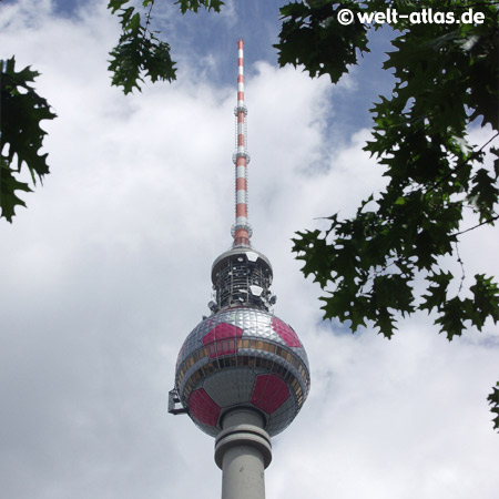 TV tower Fernsehturm, Berlin