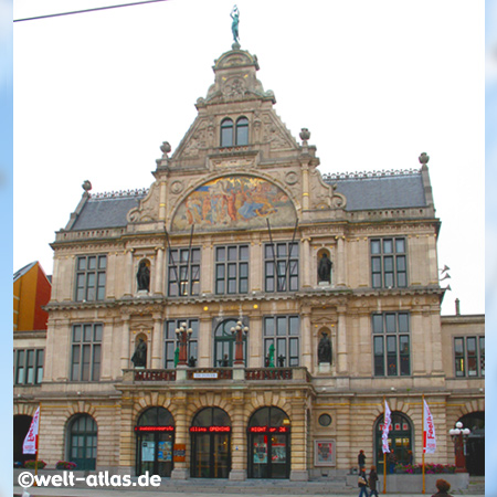 Das Theater von Gent am St. Bavo-Platz