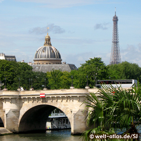 Pont Neuf, L'Académie française and Eiffel Tower