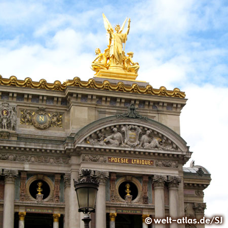 Dach der Pariser Oper