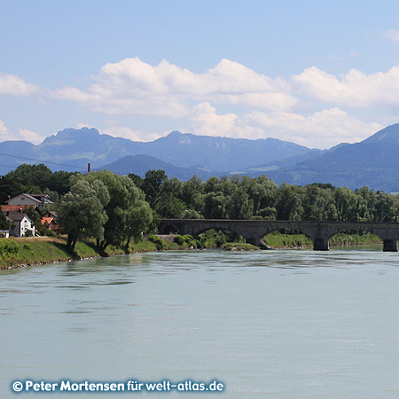 Upper Bavaria, the Inn near Rosenheim