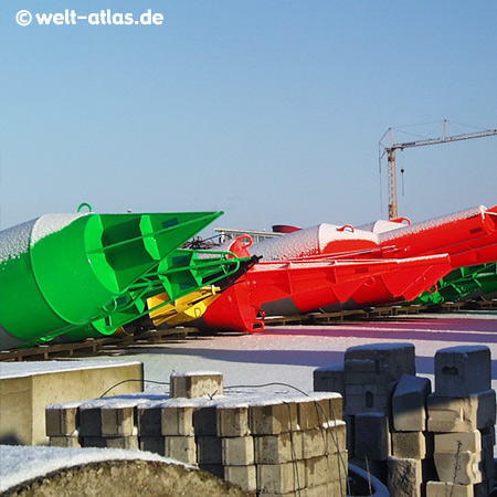 Tönning, im Tonnenhafen 