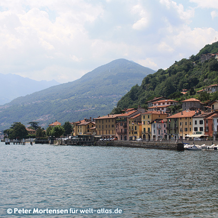 Village of Domaso at Lago di Como, Lombardy