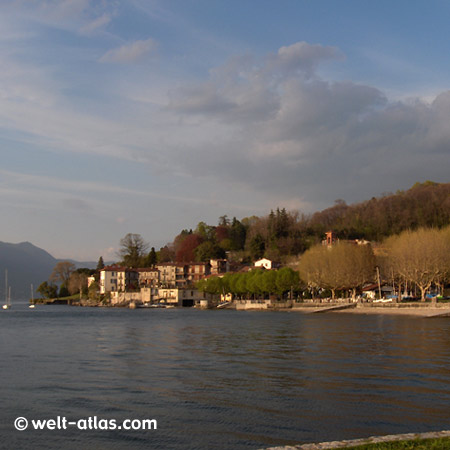 Cerro, Seeufer, Laveno-Mombello, Lago Maggiore, Lombardei, Italien