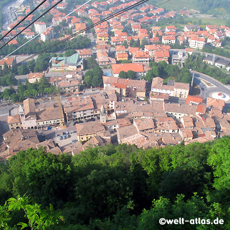 Roofs of the Republic of San Marino