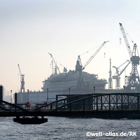 Elbe, Harbour, Hamburg