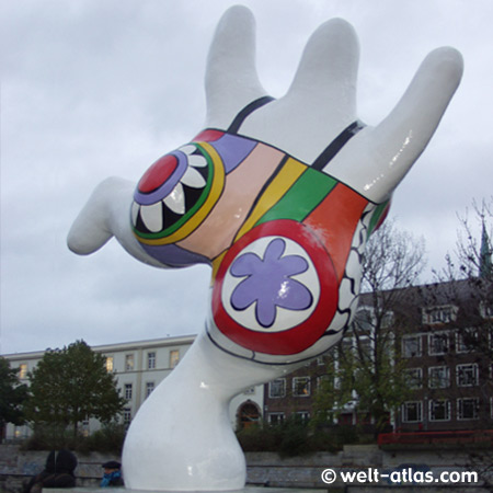 "Nana" von Niki de Saint Phalle, Hannover, Leibnitzufer