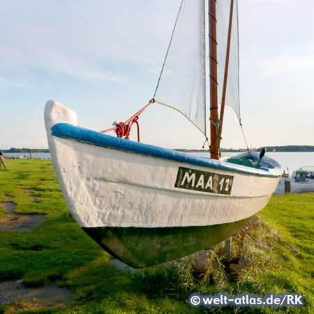 Fischerkahn in Maasholm, Schlei