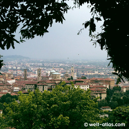 Bergamo Alta, Lombardei, Italien