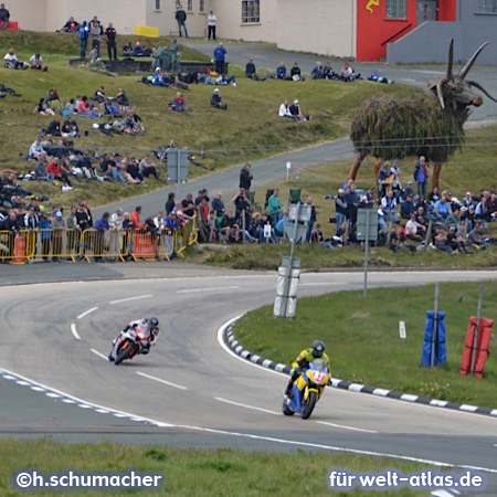 The Tourist Trophy Isle of Man TT is one of the most dangerous motorcycle races in the world