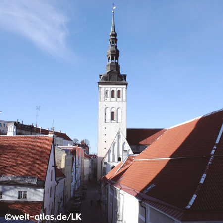 St. Nicholas Kirche von Tallinn (Reval) in Estland