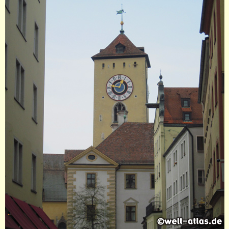 Turm des Alten Rathauses von Regensburg