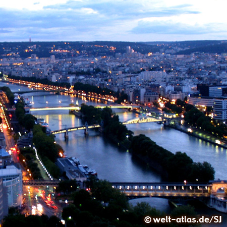 Paris at night