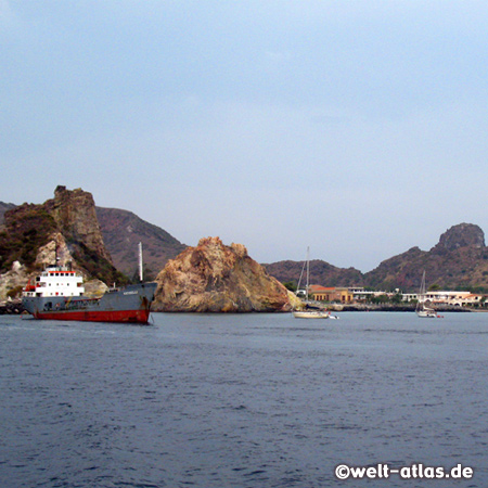 Porto di Levante, Vulcano, Äolische Inseln 