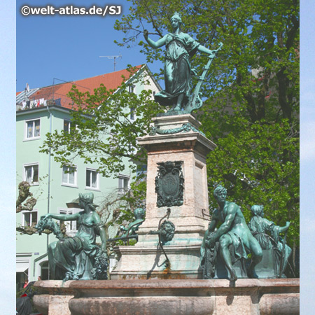 Lindavia-Fountain, Lindau