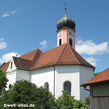 Church of St. Ulrich in Seeg,Allgäu, Germany