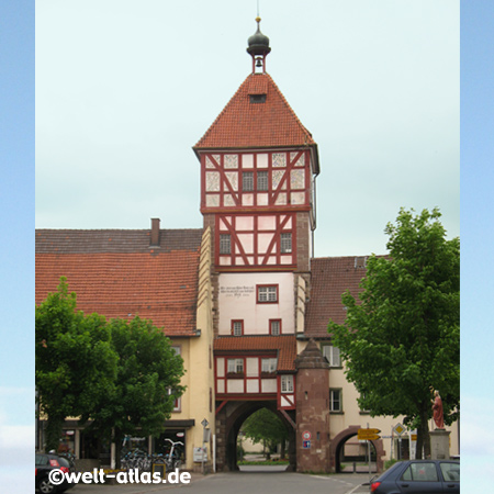 Stadttor in Bräunlingen, zwischen Schwarzwald und Jura