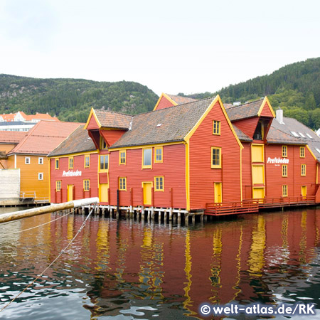 Skutevik Speicher in Bergen, Norwegen
