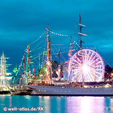 Tall Ships Race 2019 Im Hafen von Bergen