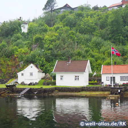 Strusshamn, Idyllic fjord in  western Norway