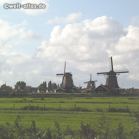 Windmühlen in Zaanse Schans