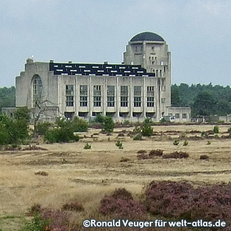 Die ehemalige Sendestation von Radio Kootwijk im Naturschutzgebiet Veluwe