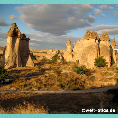 mushroom shaped fairy chimneys at Pasabag valley