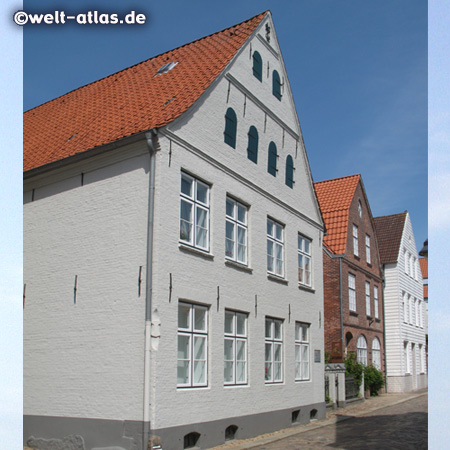 Husum, Wasserreihe 31, ehemaliges Haus des Dichters Theodor Storm, heute Museum