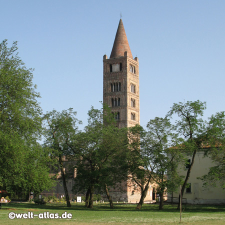 Abbey of Pomposa, Benedictine monastery, Emilia-Romagna, Italy