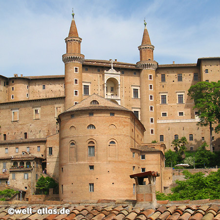 Urbino, Palazzo Ducale, Marche, Italy