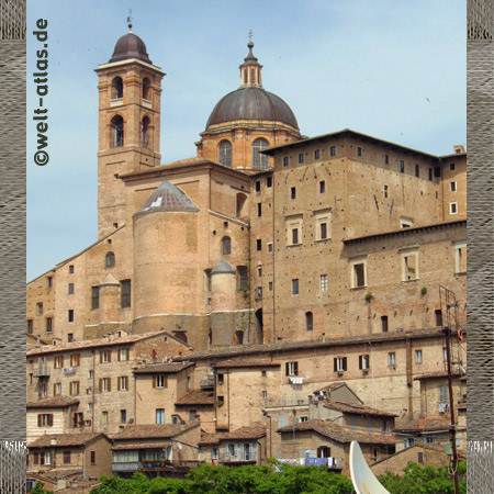 Dom von Urbino, Marken, Italien