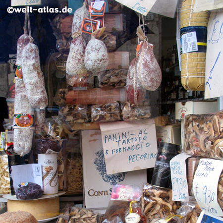 Shop in Spoleto, Umbria, Italy