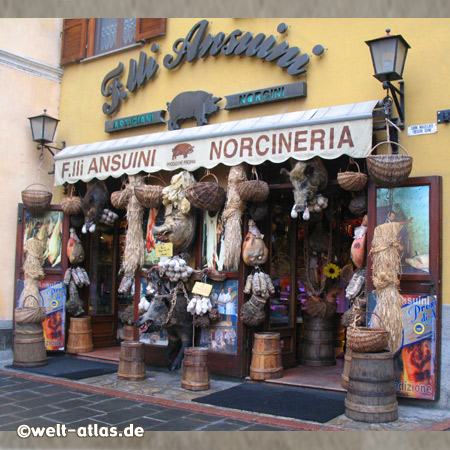 Norcia, Norcineria, Umbria