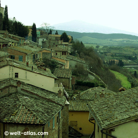 Montepulciano in der Toskana