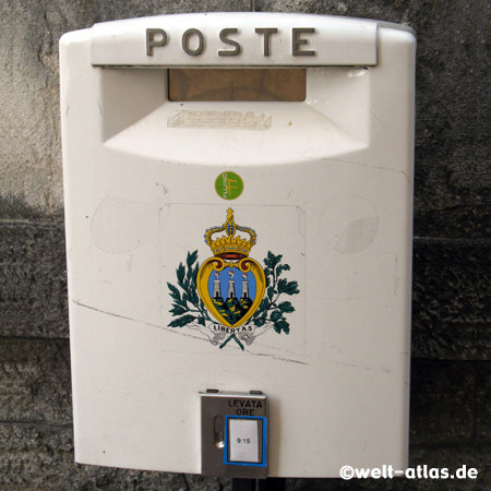 Postbox, Republic of San Marino