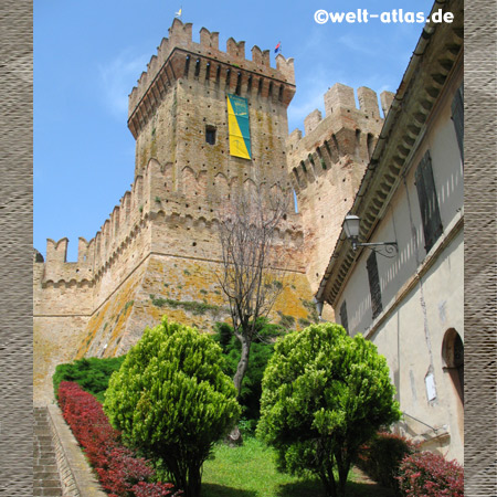 Offagna, Rocca di Offagna, Festung
