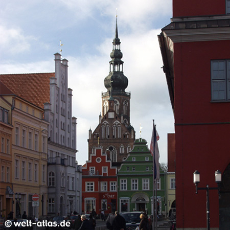 Church of St. Nikolai and market square, Greifswald