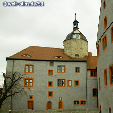 Das Alte Schloss in Dornburg an der Saale, eines der berühmten drei Schlösser