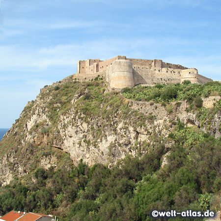 Das mittelalterliche Kastell von Milazzo