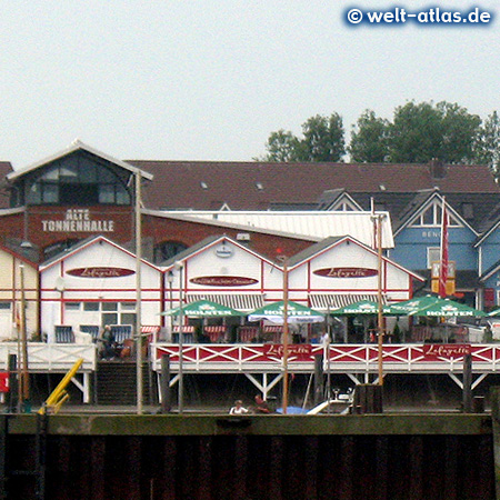 Die Syltfähre kommt von Römö in Dänemark und legt gleich im Hafen von List auf der Insel Sylt an