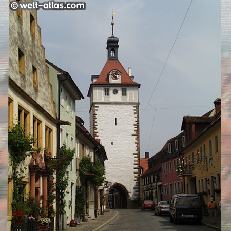 Prichsenstadt, tower and gate