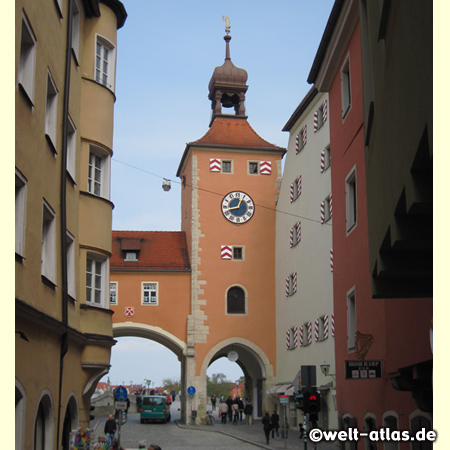 Stone Bridge and Bridge Tower, World Heritage Visitor Centre Regensburg