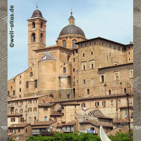 UNESCO World Heritage Site Urbino, Cathedral, Marche, Italy