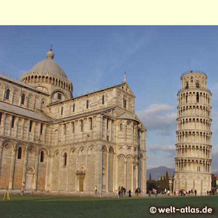 Weltkulturerbe der UNESCO, Pisa "Schiefer Turm" und Dom, Toskana