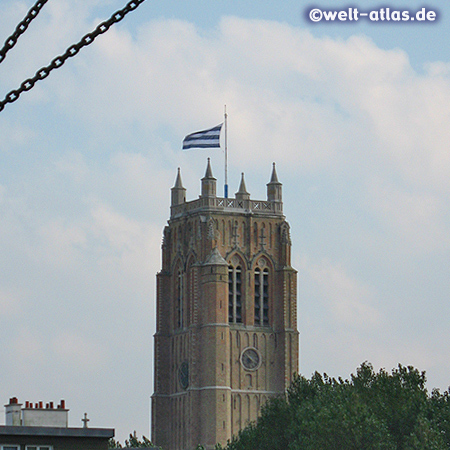 World Heritage Site - the Bell tower of Dunkirk