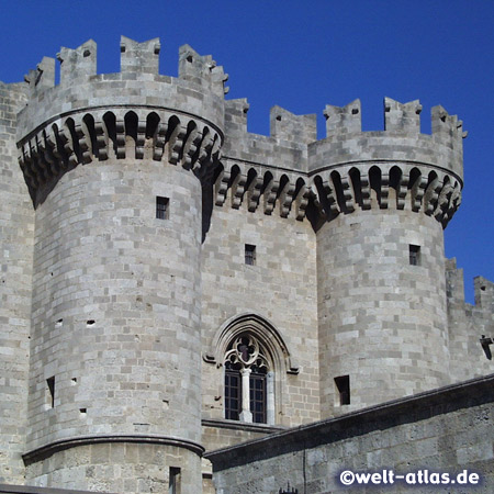 Palace of the Grand Master of the Knights of Rhodes, UNESCO World Heritage Site Medieval City 