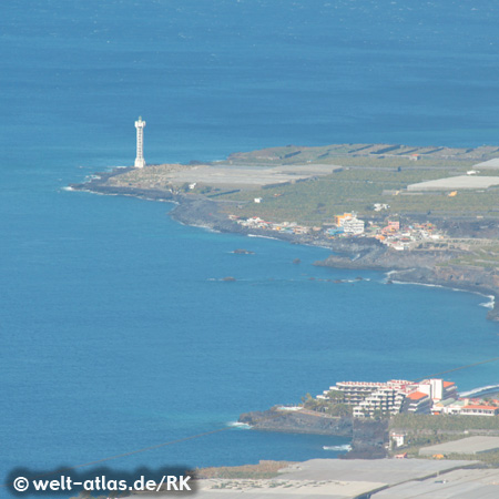 Punta Lava Leuchtturm, La Palma, Kanarische Inseln