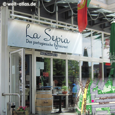 La Sepia is a traditional Portuguese restaurant Neuer Pferdemarkt 16, 20359 Hamburg St. Pauli