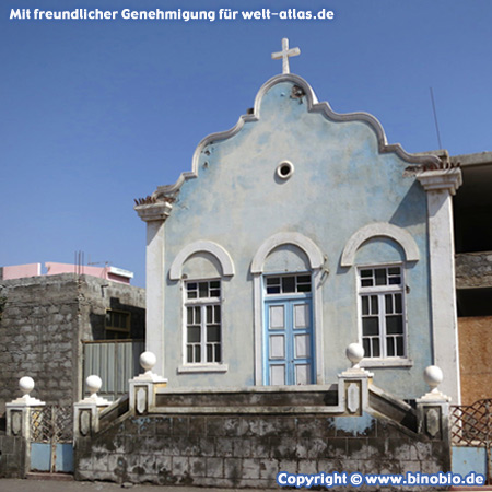 Church of the Nazarene in Porto Novo, on the island of Santo Antao, Cape Verde